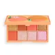 Paleta de sombras de ojos Revolution I Heart Revolution Mini Tasty - Peach