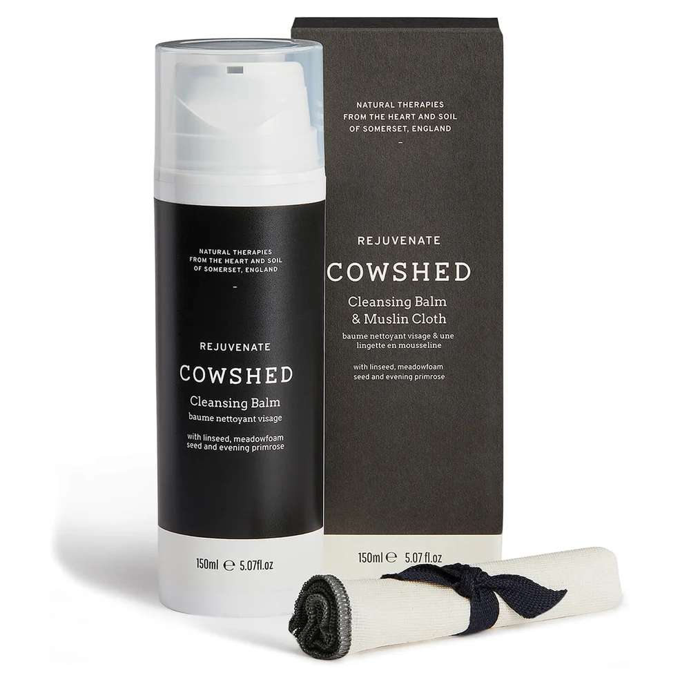 Cowshed Cleansing Balm with Cloth 150g Imagen 1