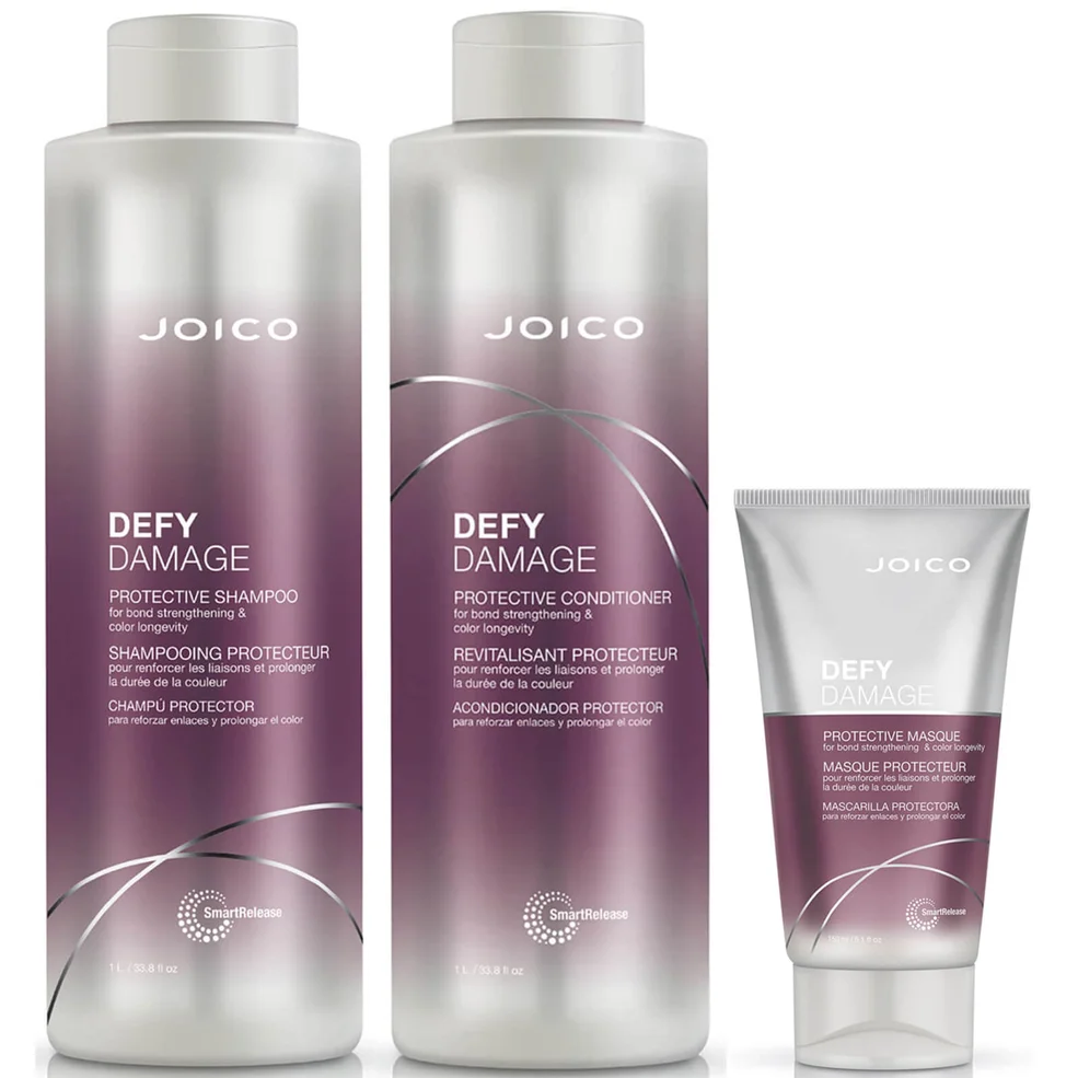 Joico Defy Damage Shampoo, Conditioner and Masque Set Imagen 1