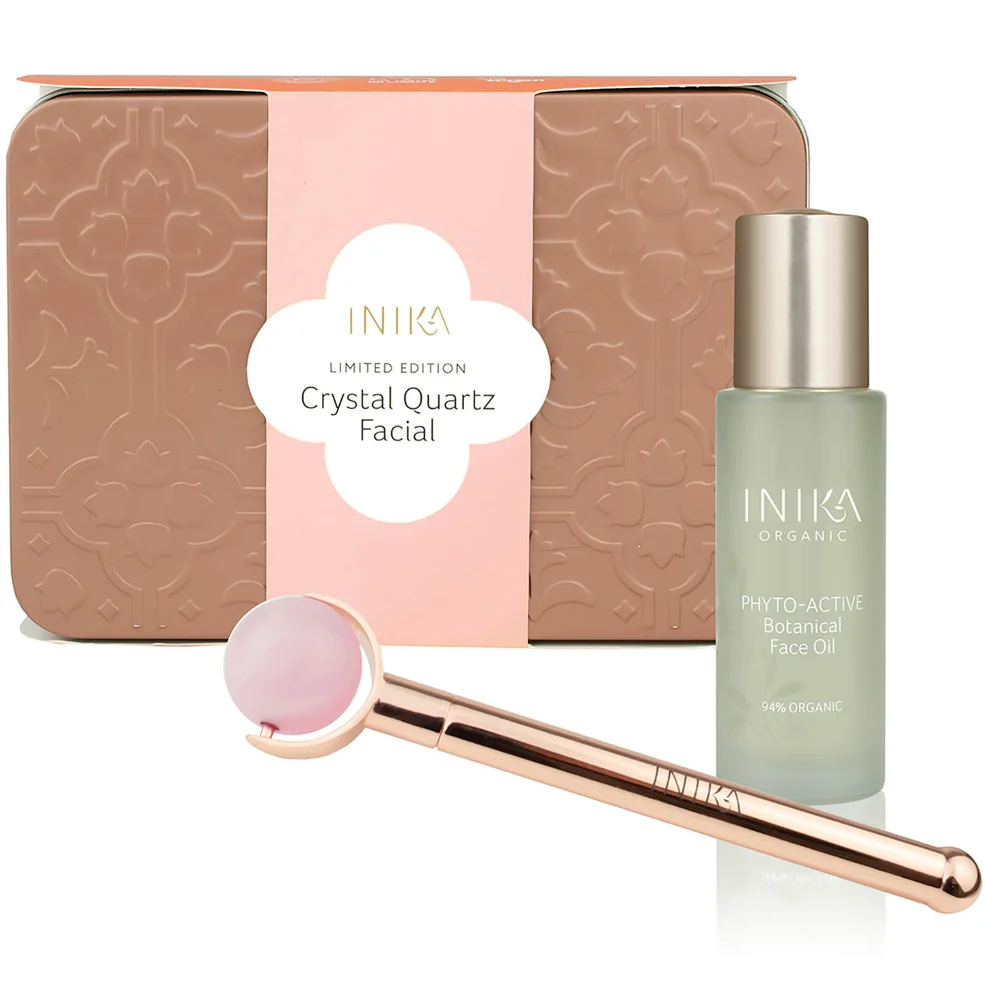 INIKA Crystal Quartz Facial Set Imagen 1