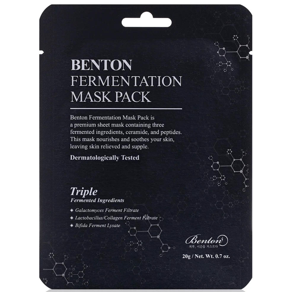 Benton Fermentation Mask Pack (Pack of 10) Imagen 1