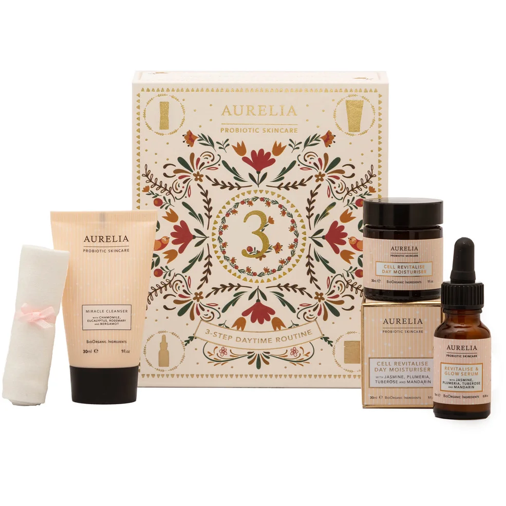 Aurelia Probiotic Skincare 3-Step Daytime Routine Set Imagen 1