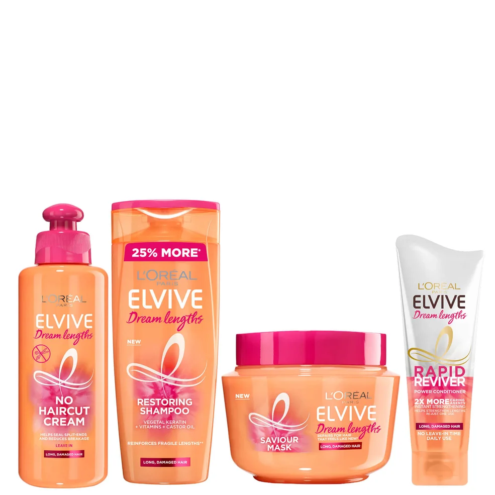 L'Oréal Paris Elvive Dream Lengths Long Hair Regime Set Imagen 1
