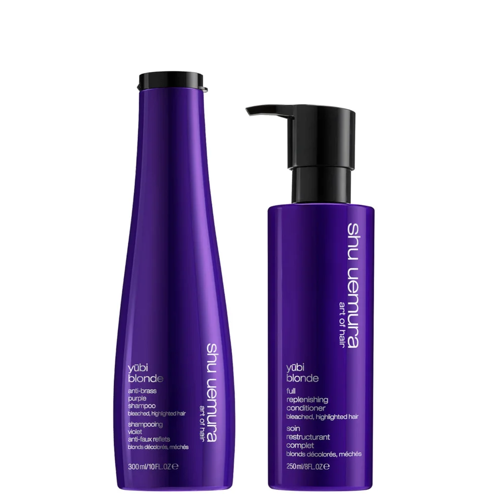 Shu Uemura Art of Hair Yubi Blonde Neutralise and Nourish Duo Imagen 1