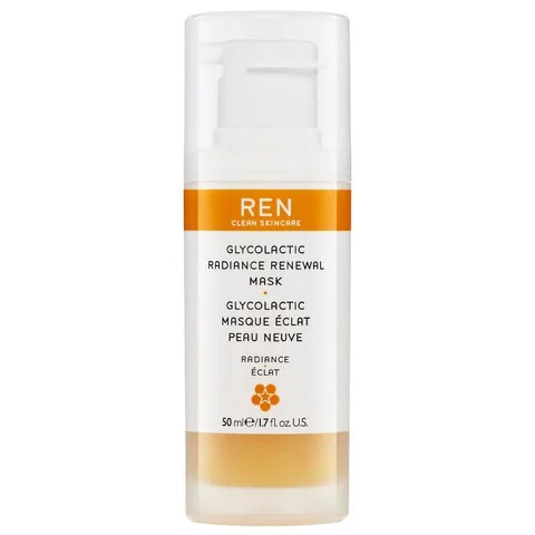 Mascarilla iluminadora ácido glicólico REN Glycolactic (50ml)