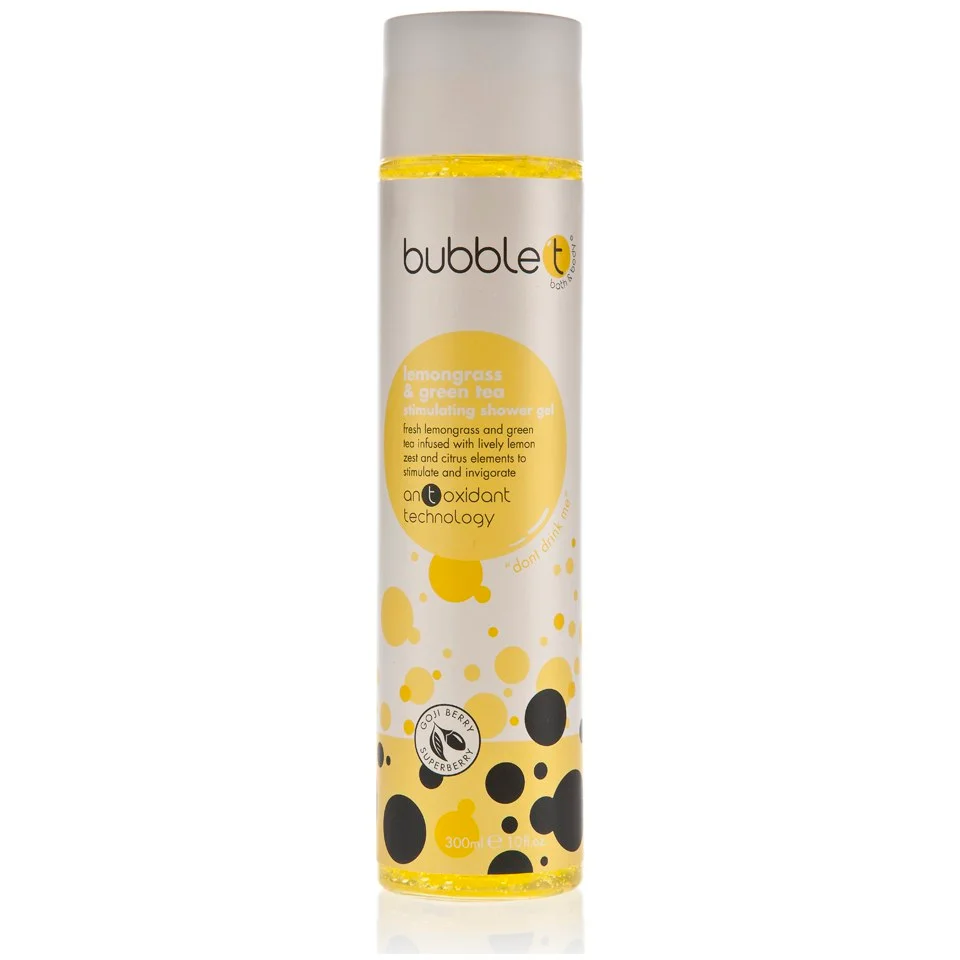 Bubble T Bath and Body Shower Gel in Lemongrass and Green Tea Imagen 1