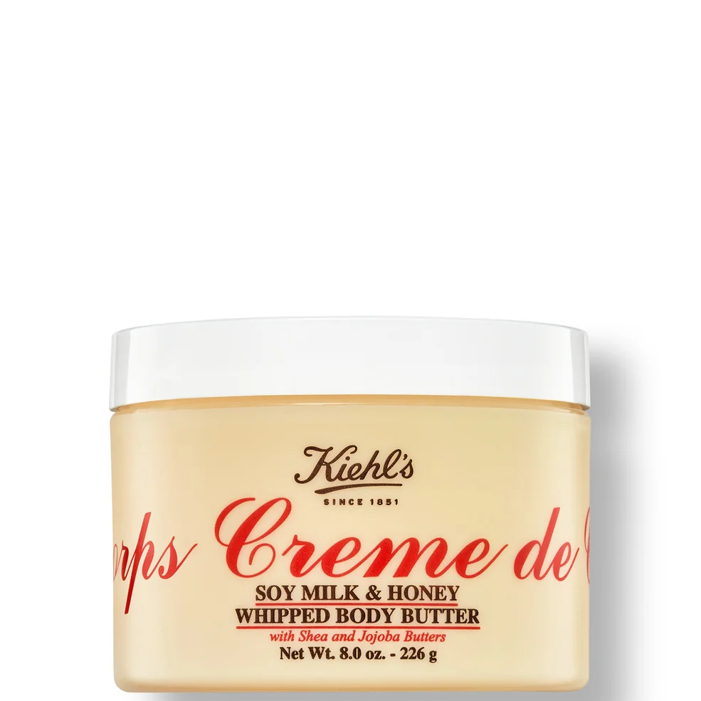Kiehl's Creme de Corps Soy Milk & Honey Whipped Body Butter 226g Imagen 1