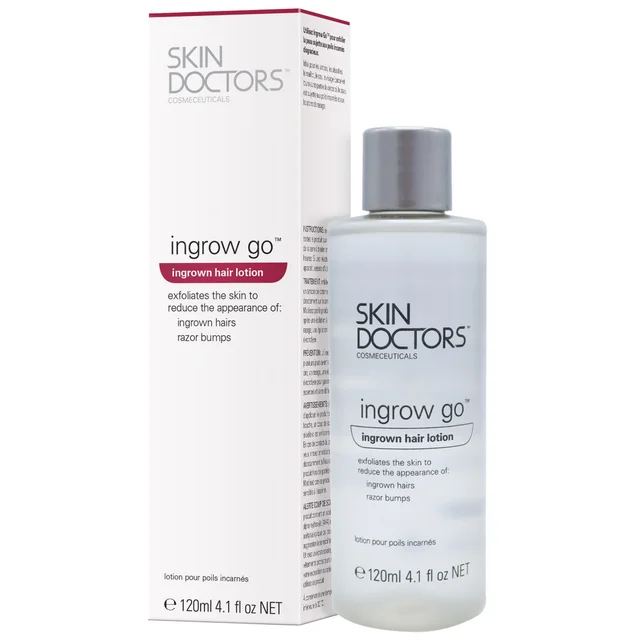 Loción para pelos enquistados Ingrow Go de Skin Doctors (120 ml)