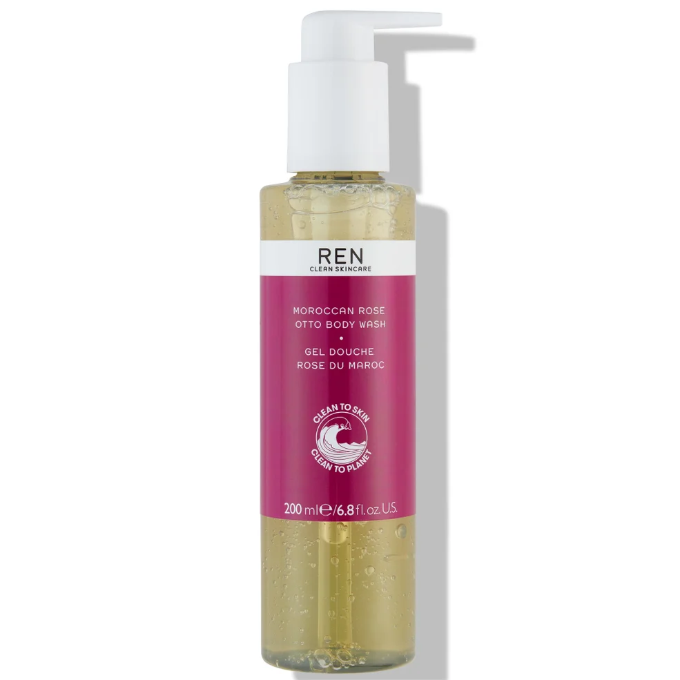 Gel de ducha rosa de Marruecos REN (200ml) Imagen 1