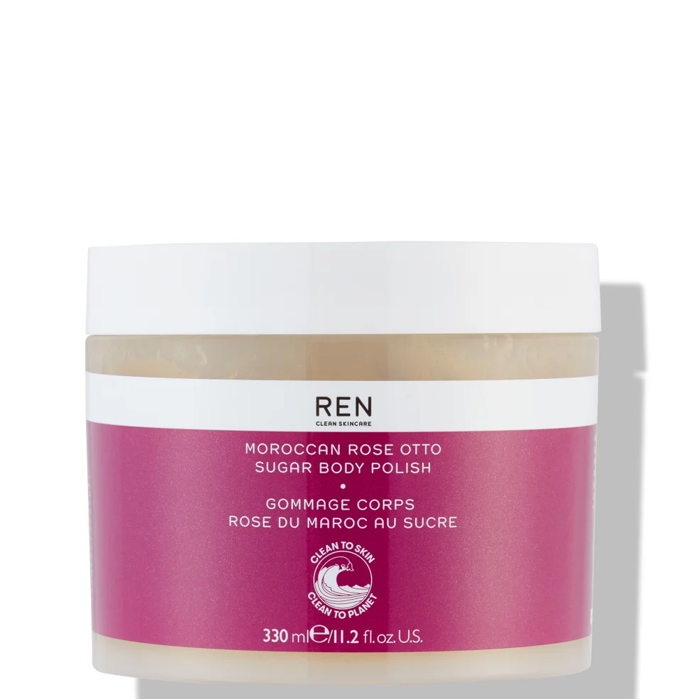 Exfoliante corporal REN Rose du Maroc (330ml) Imagen 1