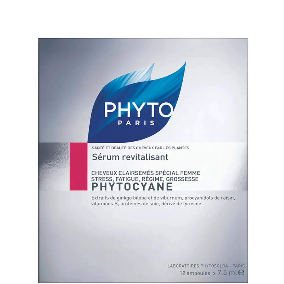 Sérum PhytoCyane Densifying Treatment de Phyto 12 x 7,5 ml Imagen 1