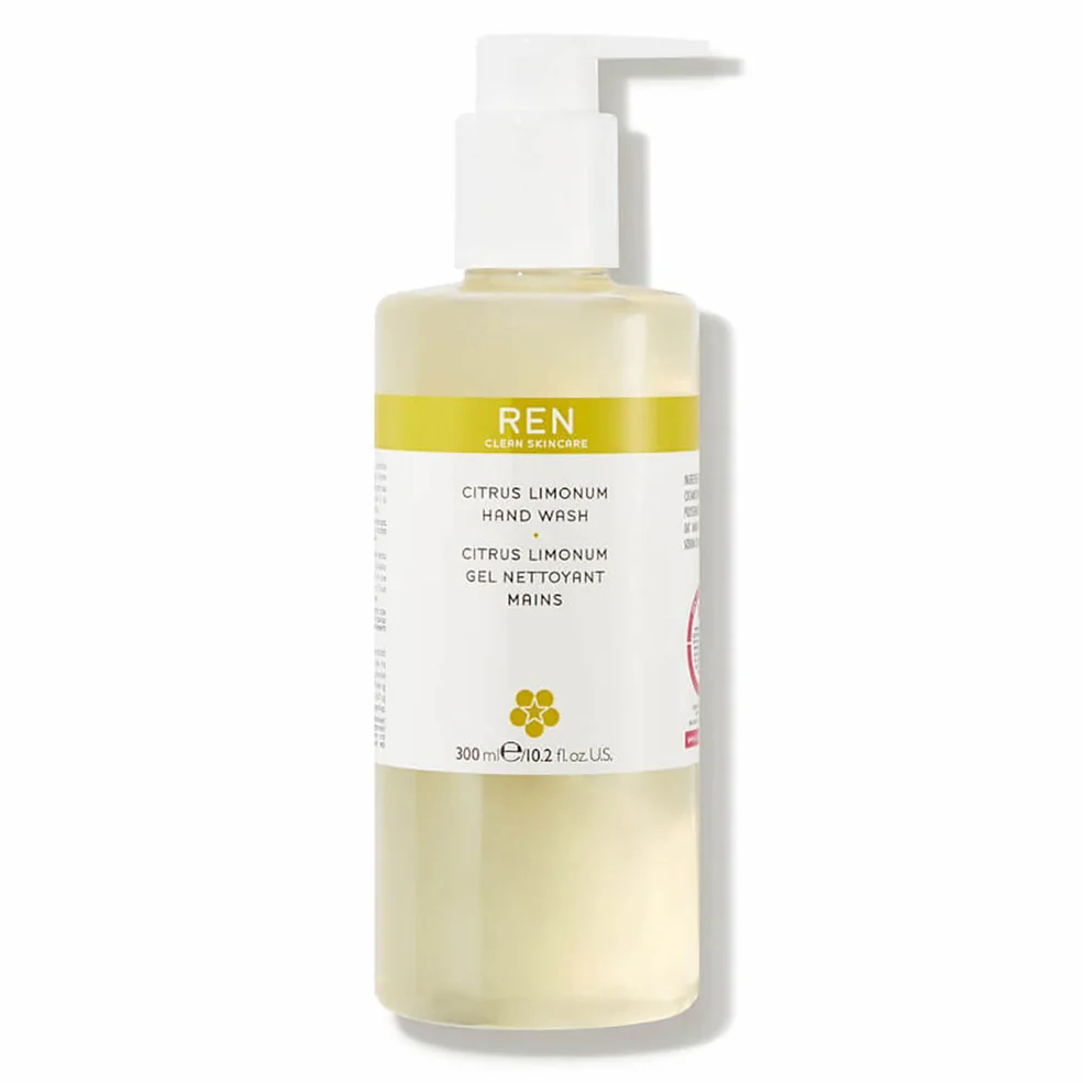 Jabón de manos de limón REN Clean Skincare Citrus Limonum (300ml) Imagen 1