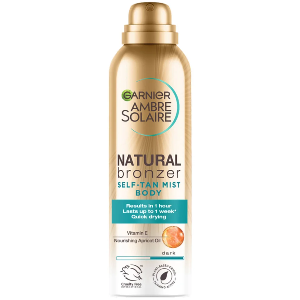 Ambre Solaire Natural Bronzer Autobronceador de secado rápido Body Mist Dark 150ml Imagen 1