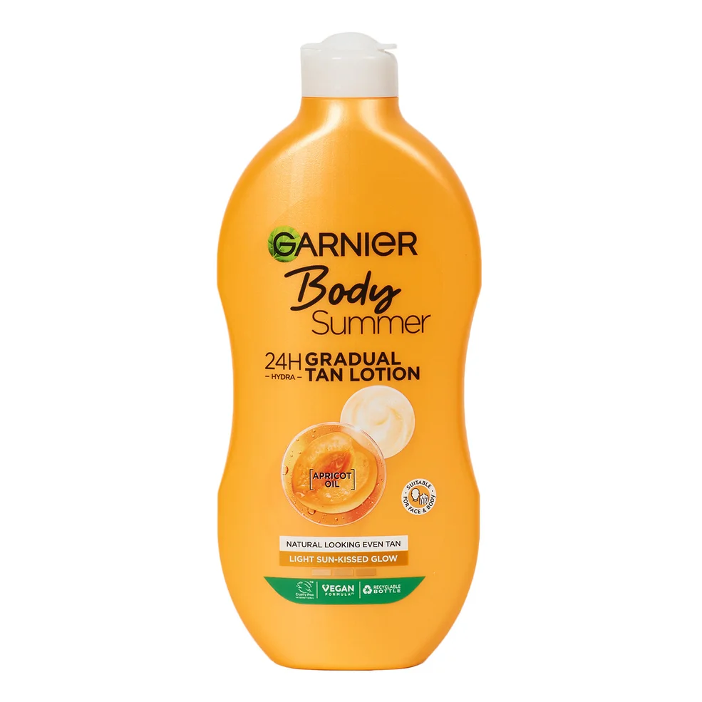 Garnier Summer Body Hydrating Gradual Tan Moisturiser Dark 400ml Imagen 1