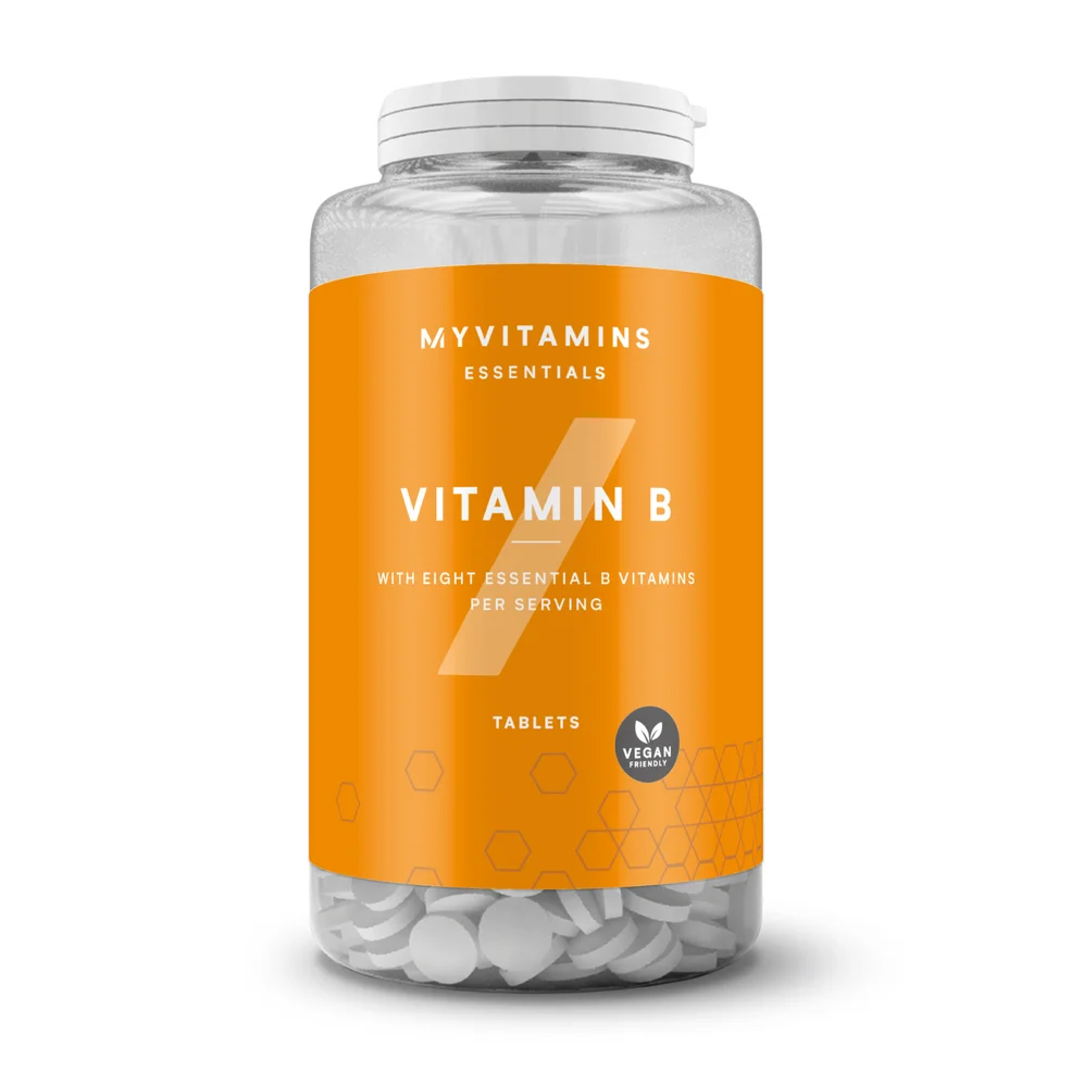 Myvitamins Vitamin B Complex 100% RDA, 120 Tabs Imagen 1