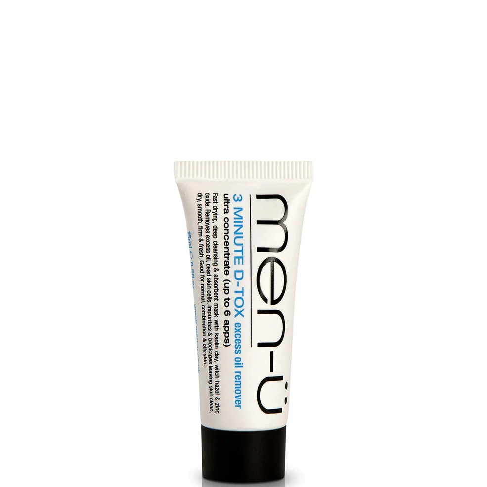men-ü Buddy D-Tox Deep Clean Clay Mask Tube (15ml) Imagen 1