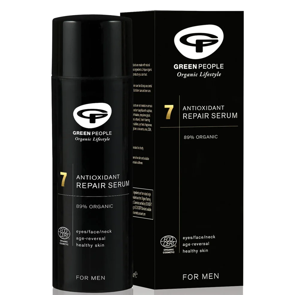 Organic Homme 7 Active Fix Repair Serum de Green People (50 ml) Imagen 1