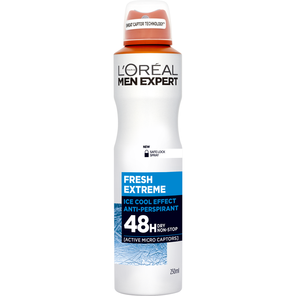 Desodorante en spray Fresh Extreme de L'Oréal Men Expert (250 ml) Imagen 1
