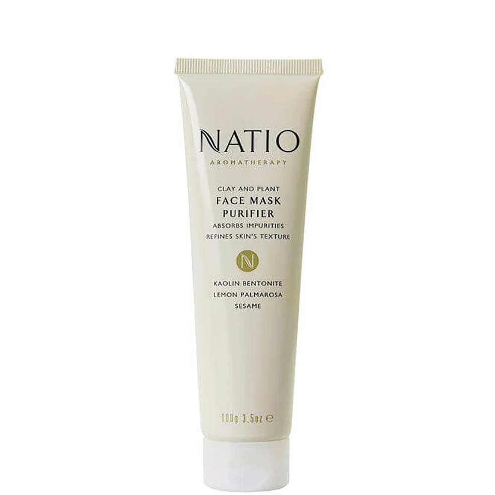 Mascarilla facial purificante Arcilla y plantas de Natio (100 g) Imagen 1