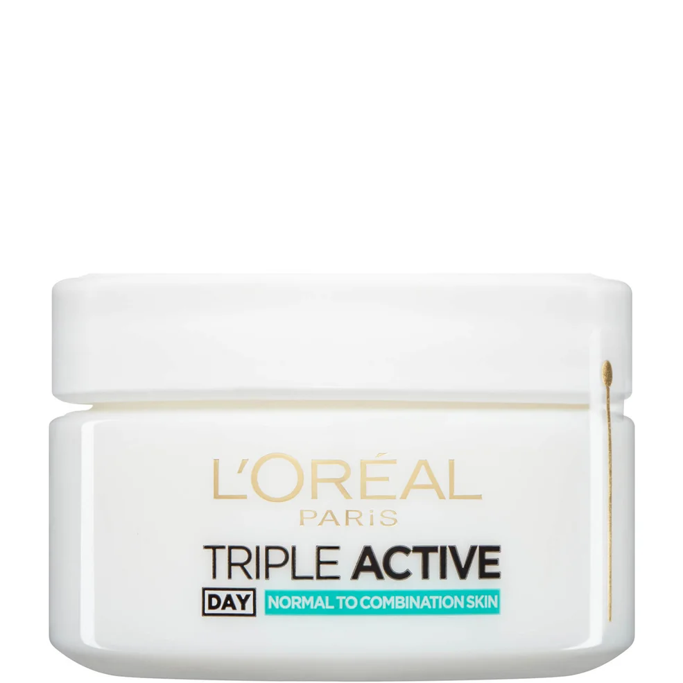 Hidratante multi-protección de día (piel normal/mixta) Dermo Expertise Triple Active de L'Oreal Paris (50 ml) Imagen 1