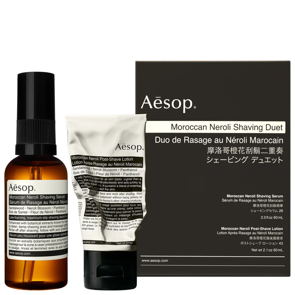 Aesop Moroccan Neroli Shaving Duet Imagen 1