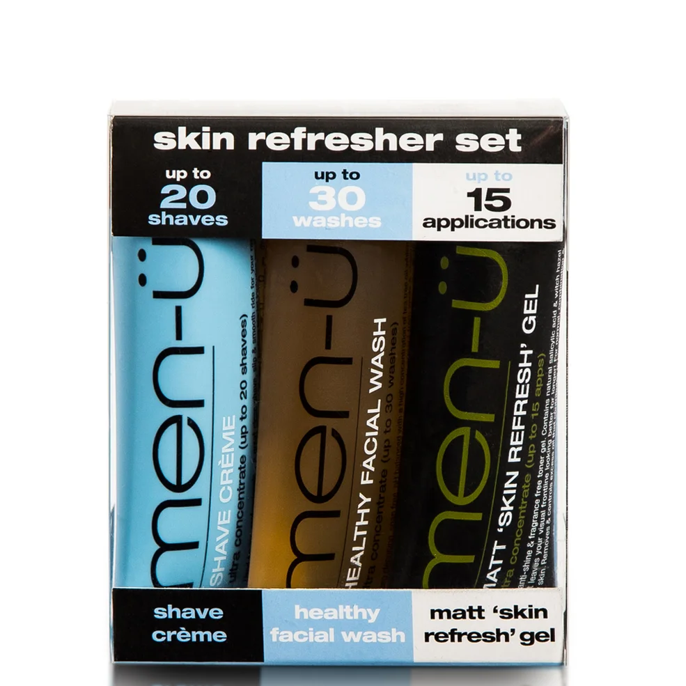 men-ü skin refresher set 3 x 15ml Imagen 1