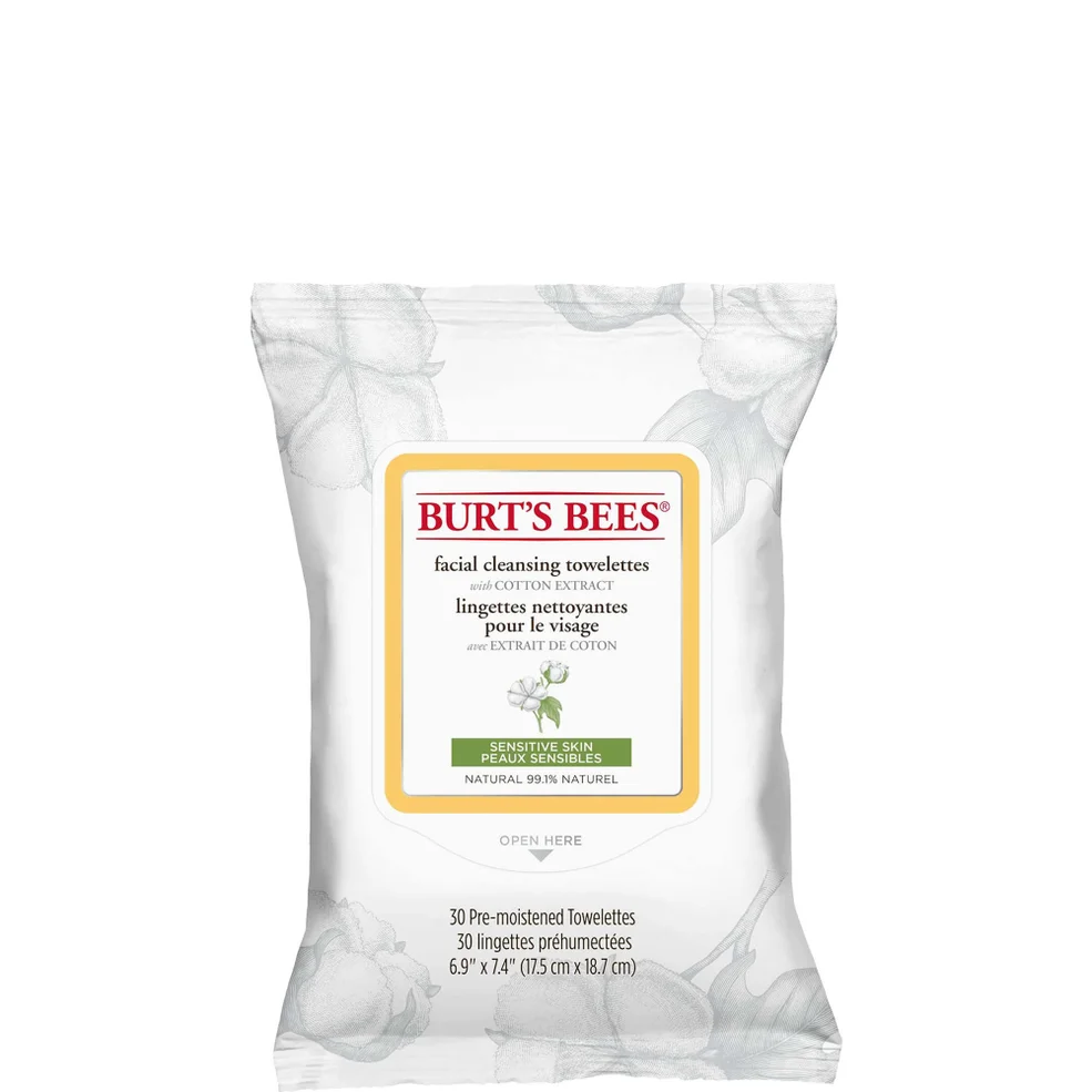 Burt's Bees Sensitive Facial Wipe Imagen 1