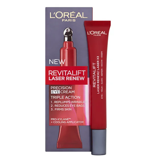 Contorno de ojos L'Oreal Paris Dermo Expertise Revitalift Laser Renew - Triple acción (15 ml)