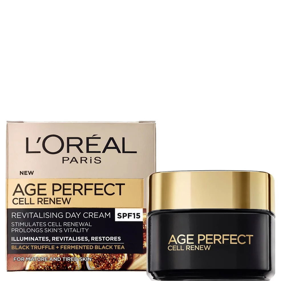 Crema de día reparadora L'Oreal Paris Dermo Expertise Age Perfect Cell Renew Advanced - SPF15 (50 ml) Imagen 1