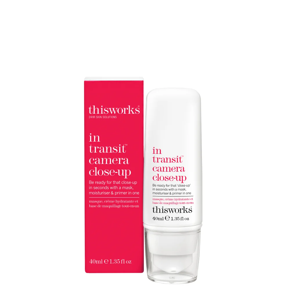 Mascarilla, base e hidratante todo en uno this works In Transit Camera Close-Up (40ml) Imagen 1