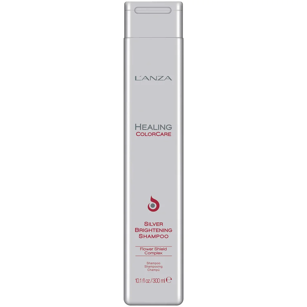 Champú intensificador de brillo L'Anza Healing Colorcare para el cabello de color gris o plateado (300 ml) Imagen 1