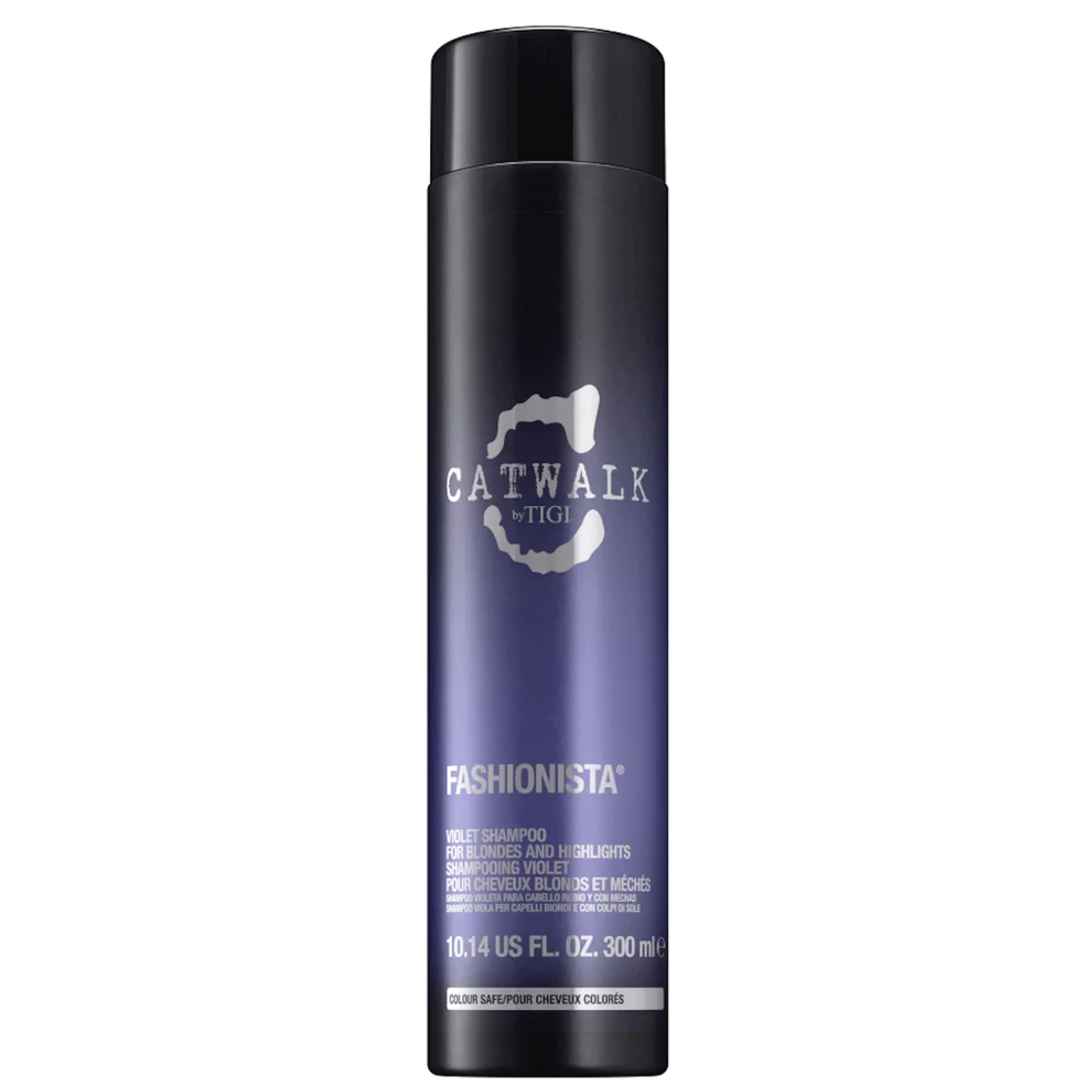 Champú violeta para cabello rubio TIGI Catwalk Fashionista (300 ml) Imagen 1