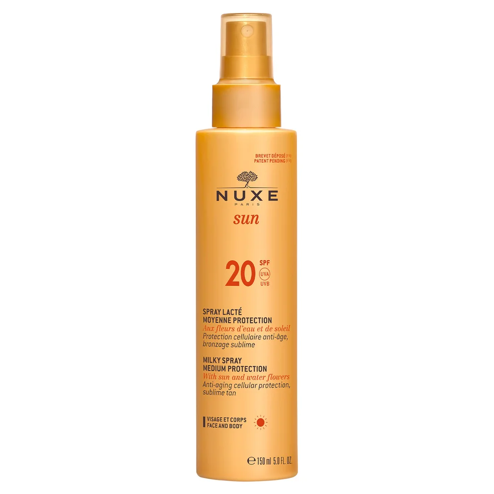 Espray lácteo de cara y cuerpo NUXE Sun SPF 20 (150ml) - Exclusivo Imagen 1