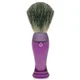 Brocha de afeitado de pelo de tejón de excelente calidad con mango largo de eShave - Morado