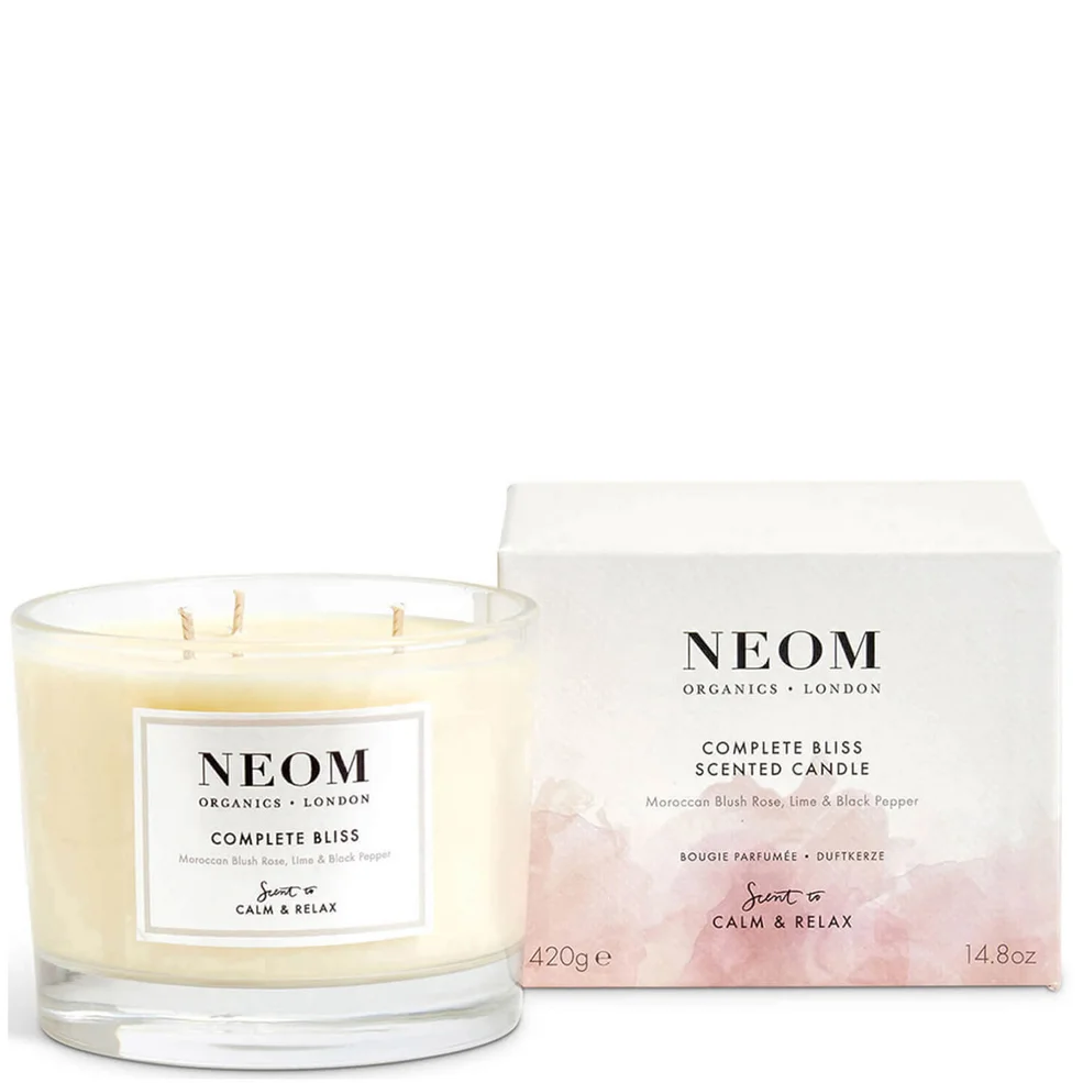 NEOM Organics Complete Bliss Luxury Scented Candle Imagen 1