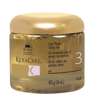 KeraCare Protein Styling Gel (Clear) (16 oz) - undefined undefined