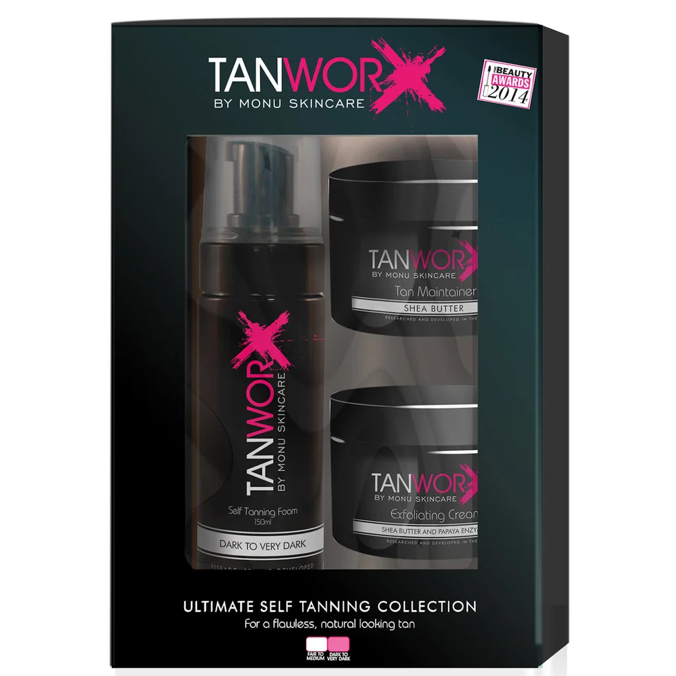 Tanworx Ultimate Self Tanning Foam Collection - Dark/Very Dark Imagen 1