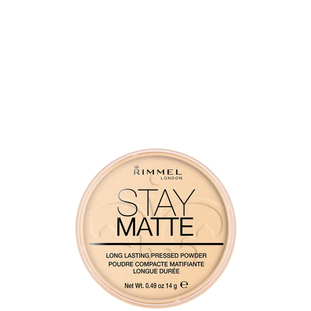 Polvos compactos mate Stay de Rimmel - Transparent