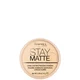 Polvos compactos mate Stay de Rimmel - Transparent