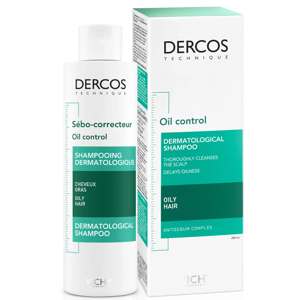 Vichy Dercos champú tratamiento sebo-corrector 200ml Imagen 1