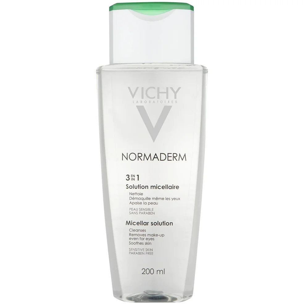 Vichy Normaderm Solución Micelar 3 en 1 200ml Imagen 1