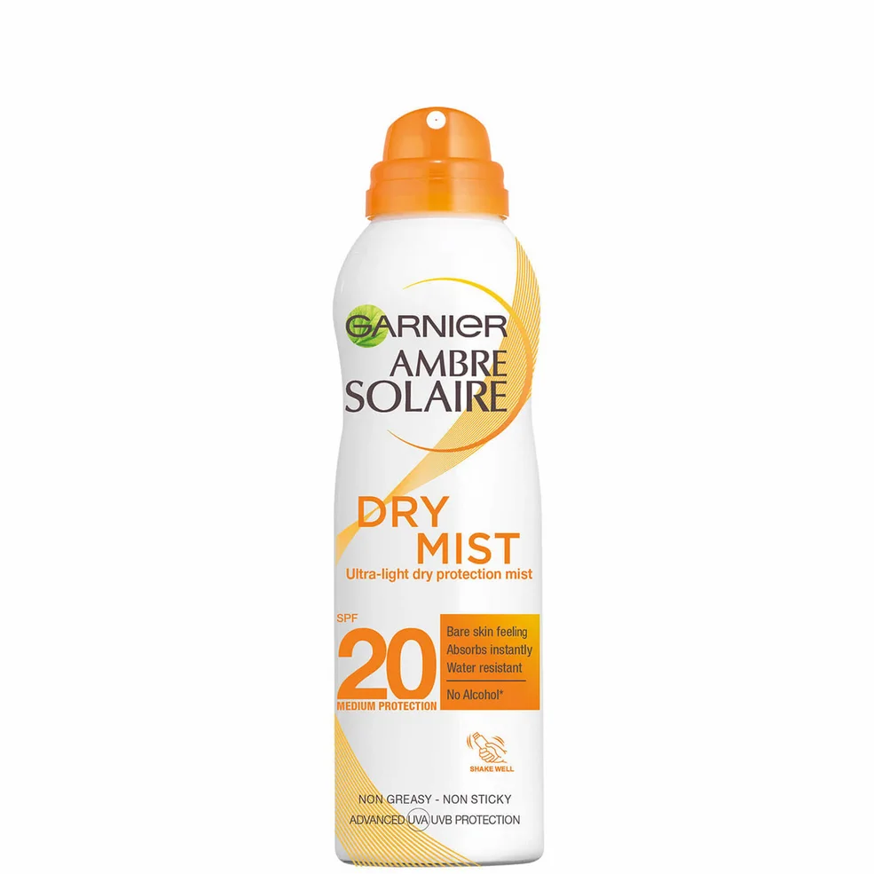 Dry Mist Ambre Solaire SPF20 de Garnier (200 ml) Imagen 1