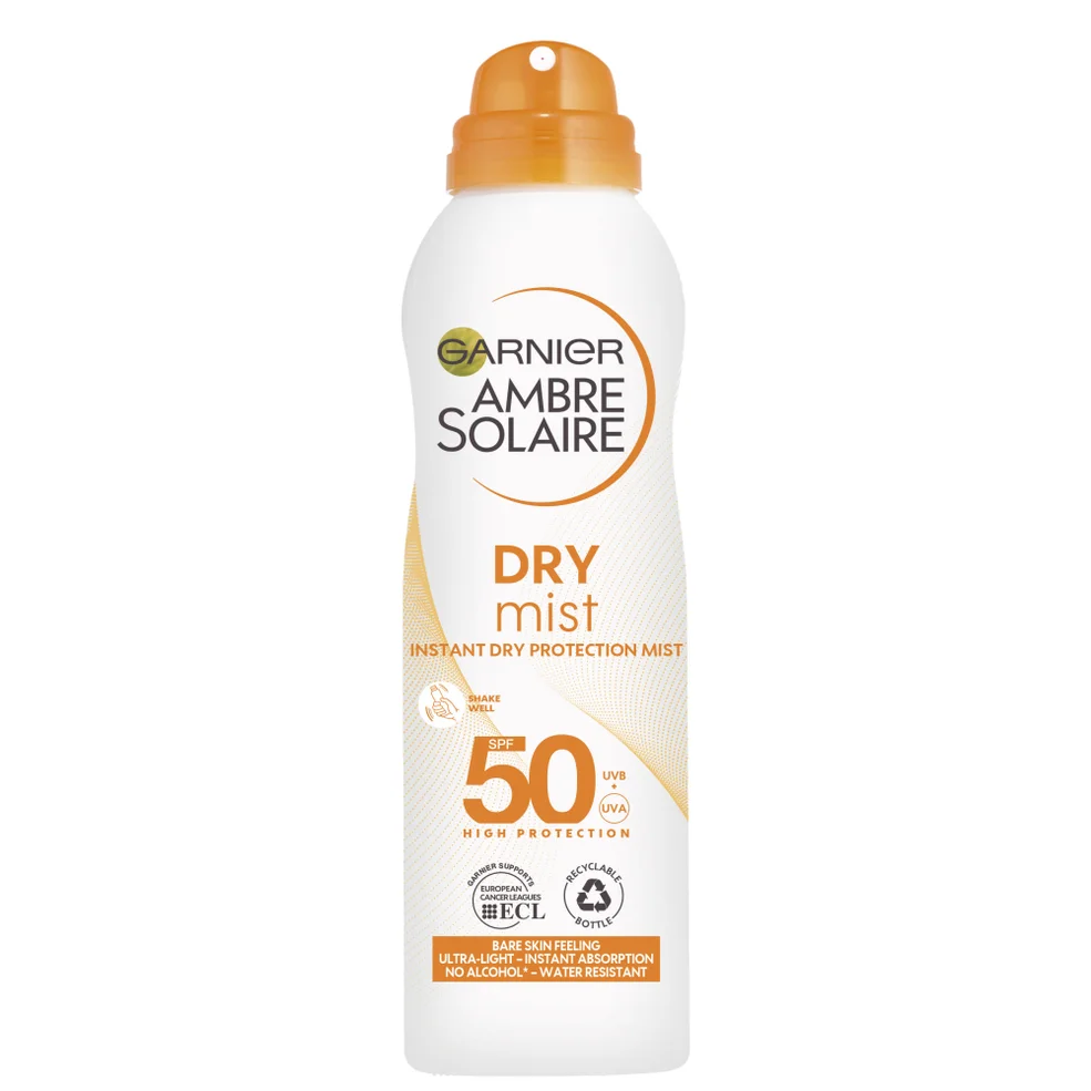 Dry Mist Ambre Solaire SPF50 de Garnier (200 ml) Imagen 1