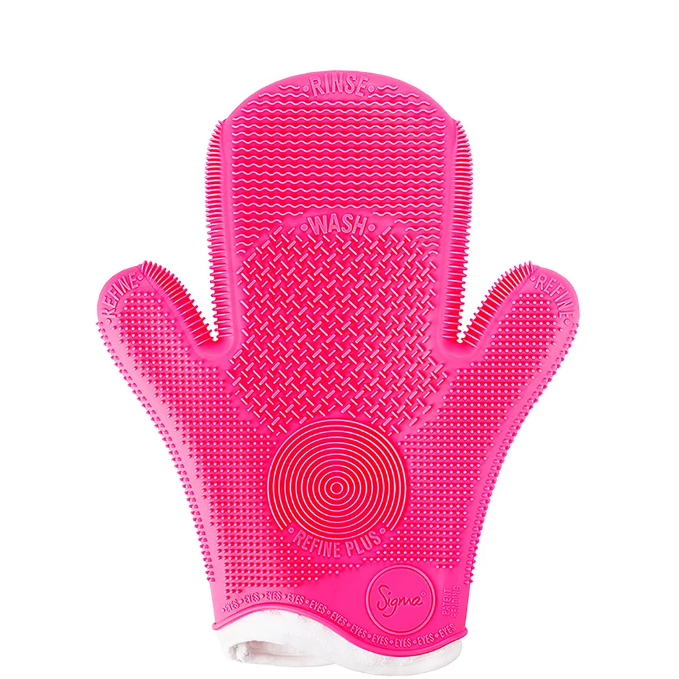 Guantes limpiador de cepillos 2X Sigma Spa® de Sigma - Pink Imagen 1
