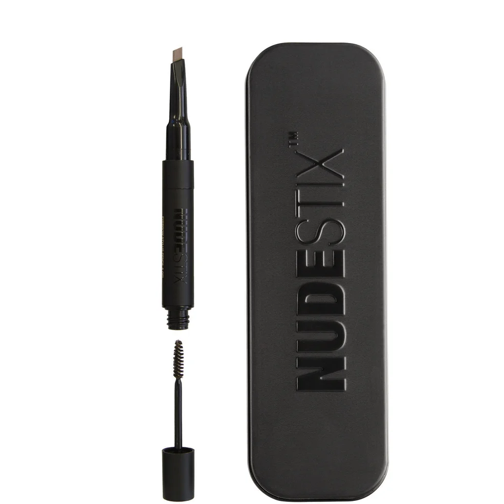 NUDESTIX Eyebrow Stylus Pencil and Gel (Various Shades) Imagen 1