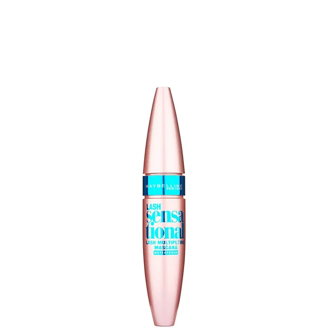 Máscara de pestañas Lash Sensational Waterproof de Maybelline - Negro