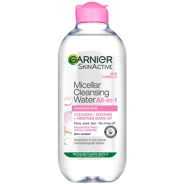 Agua limpiadora Skin Micellar de Garnier (400 ml)