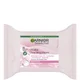 Toallitas limpiadoras extrasuaves Skin Natural Micellar de Garnier(pack de 25)