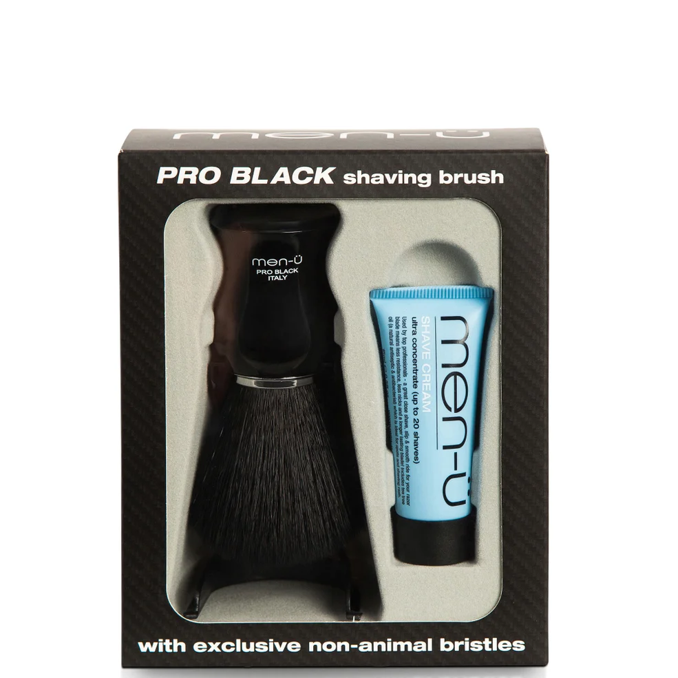 Brocha de Afeitar men-ü Pro Black Imagen 1