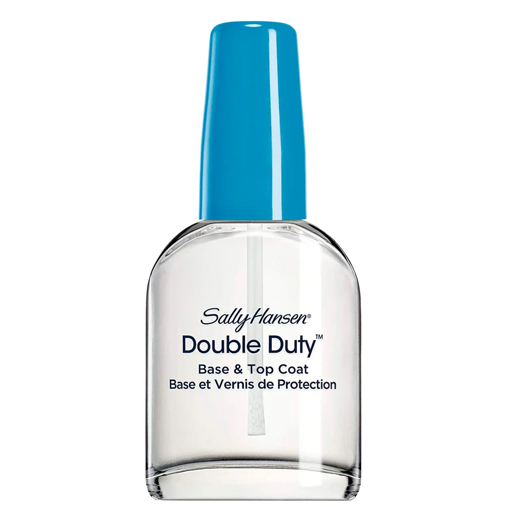 Capa base y esmalte de acabado Double Duty Base and Topcoat de Sally Hansen 13.3 ml Imagen 1